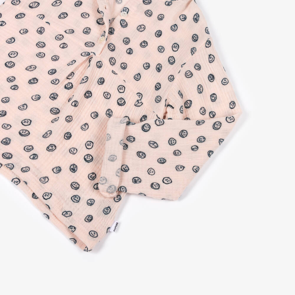 Molo-Пижама из хлопка с розовым принтом для девочек | Childrensalon Outlet