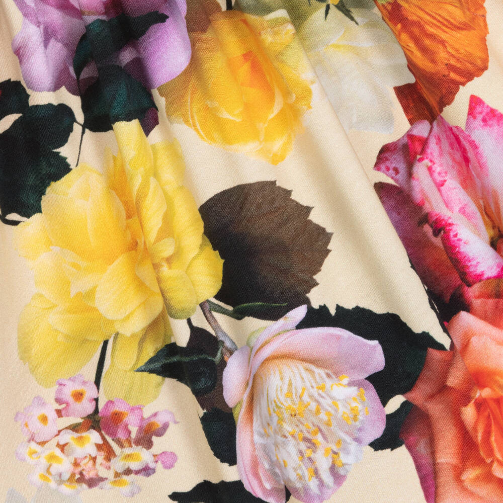 Molo-Girls Pink Organic Cotton Dress | Childrensalon Outlet