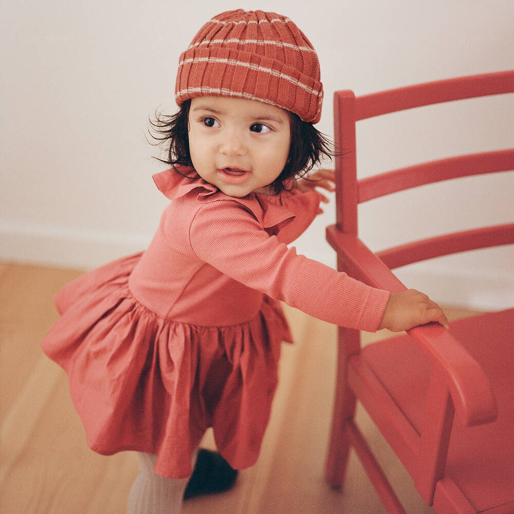 Molo-Розовое платье для девочек | Childrensalon Outlet