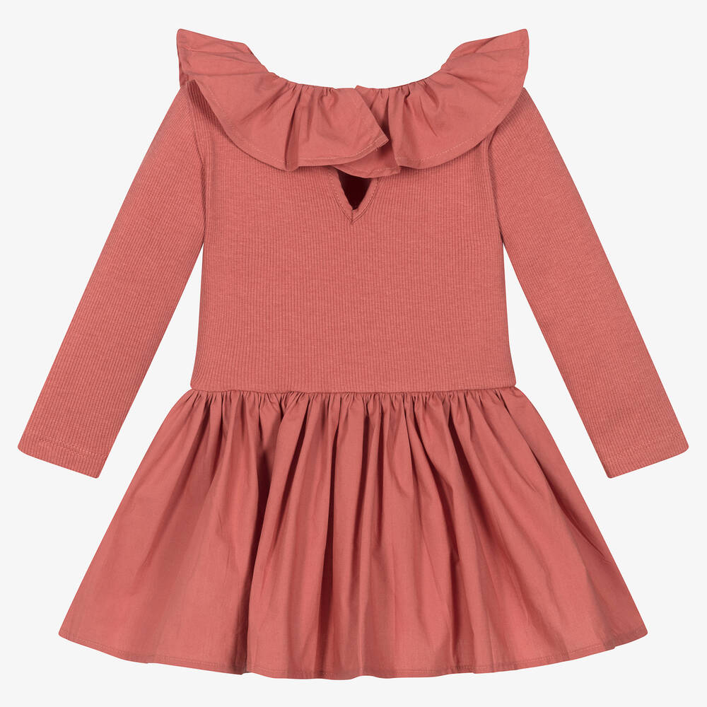 Molo-Розовое платье для девочек | Childrensalon Outlet