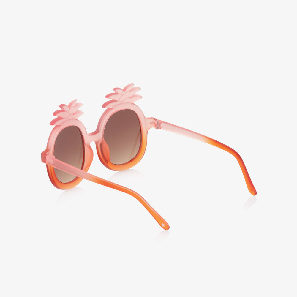 Molo-Girls Pink Pineapple Sunglasses (UVA/UVB) | Childrensalon Outlet
