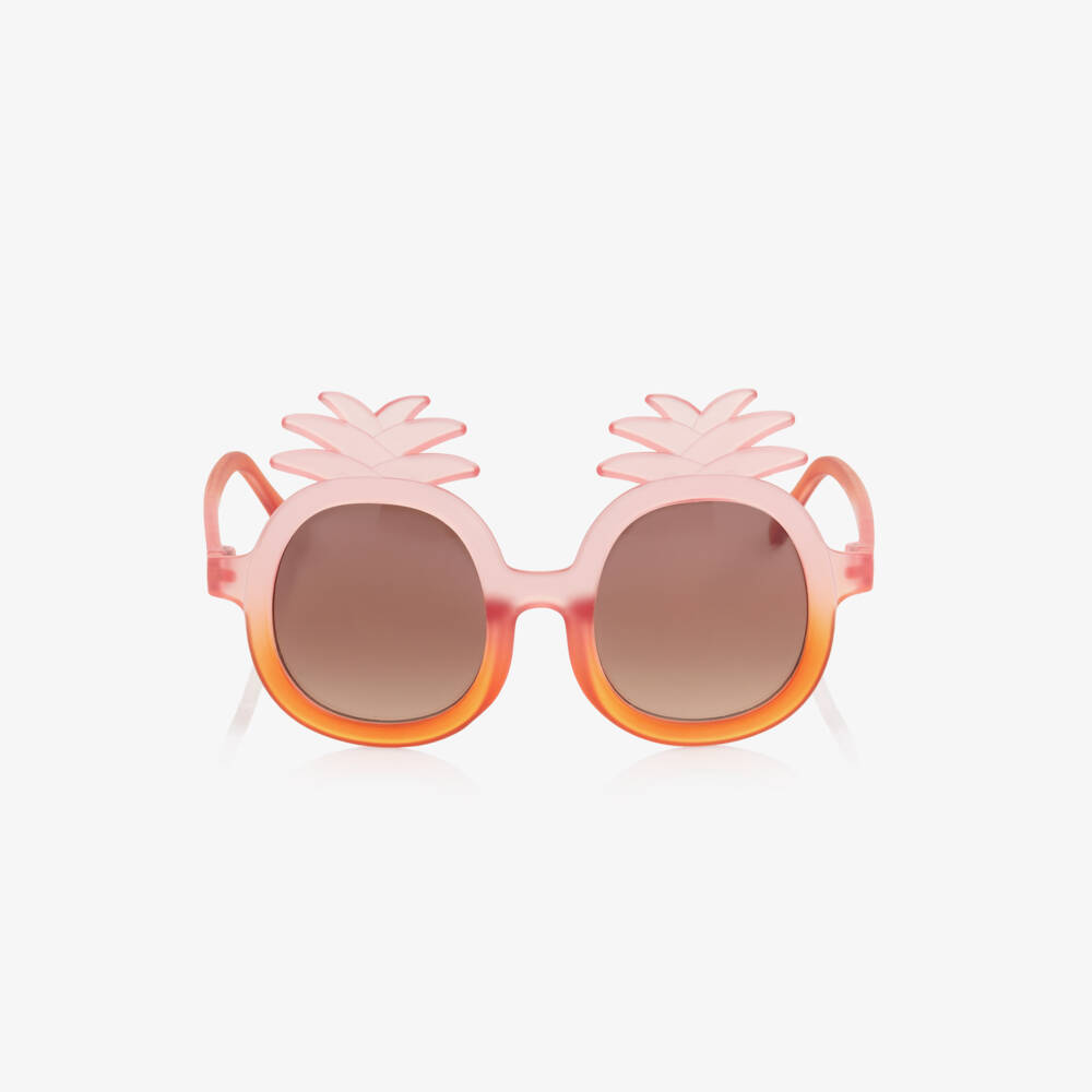 Molo-Girls Pink Pineapple Sunglasses (UVA/UVB) | Childrensalon Outlet