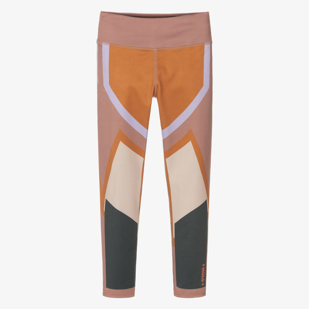 Molo - Girls Pink Sports Leggings | Childrensalon