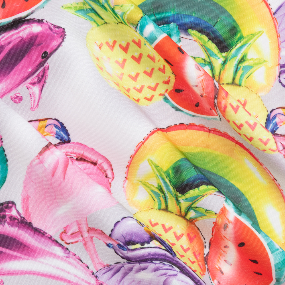 Molo-Girls Pink Swim Top (UPF50+) | Childrensalon Outlet