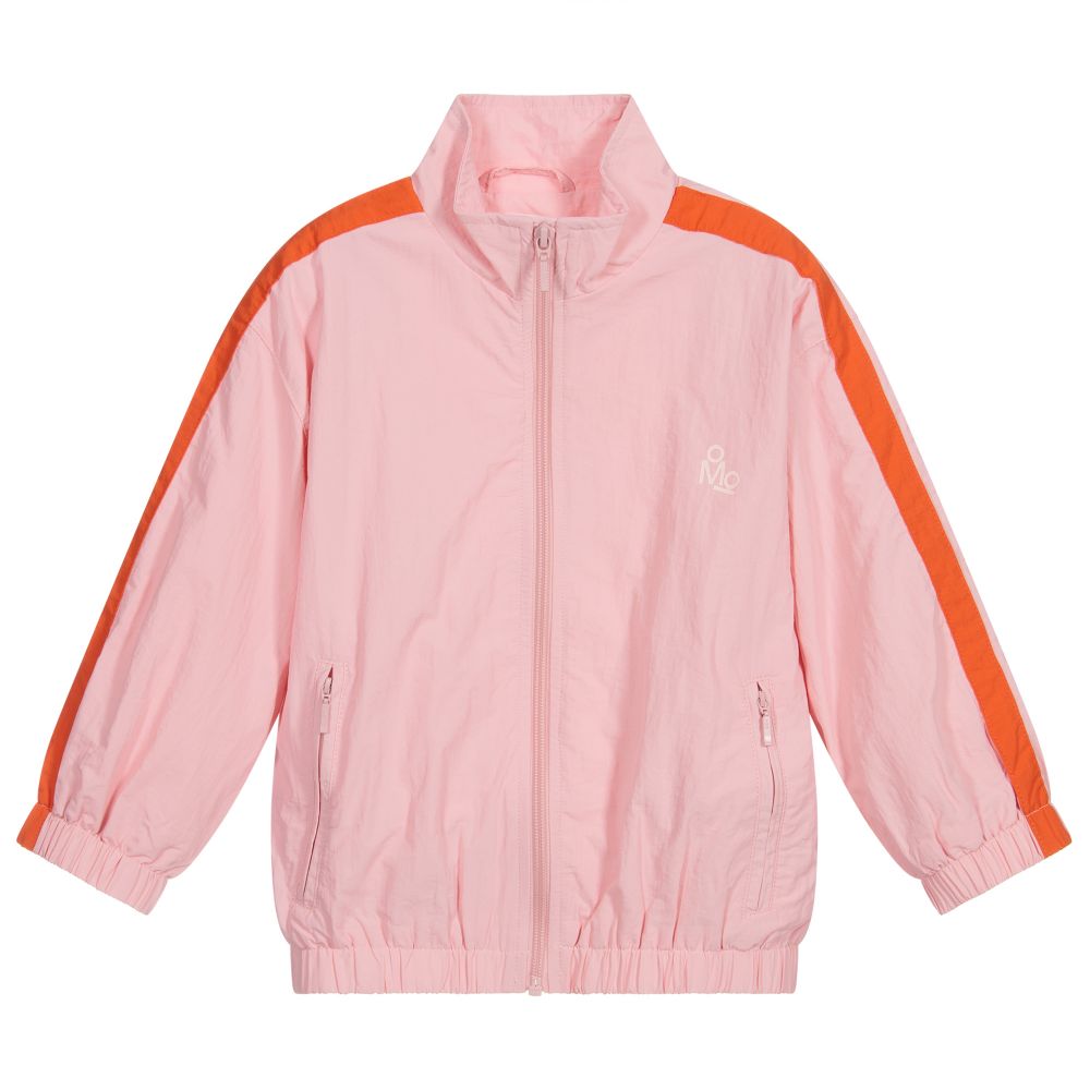 Molo - Girls Pink Zip-Up Jacket | Childrensalon