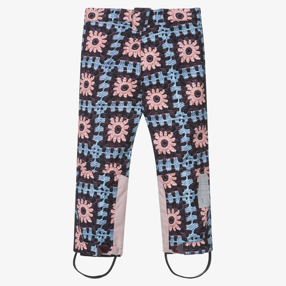 Molo-Фиолетовые лыжные брюки с вышивкой крючком | Childrensalon Outlet