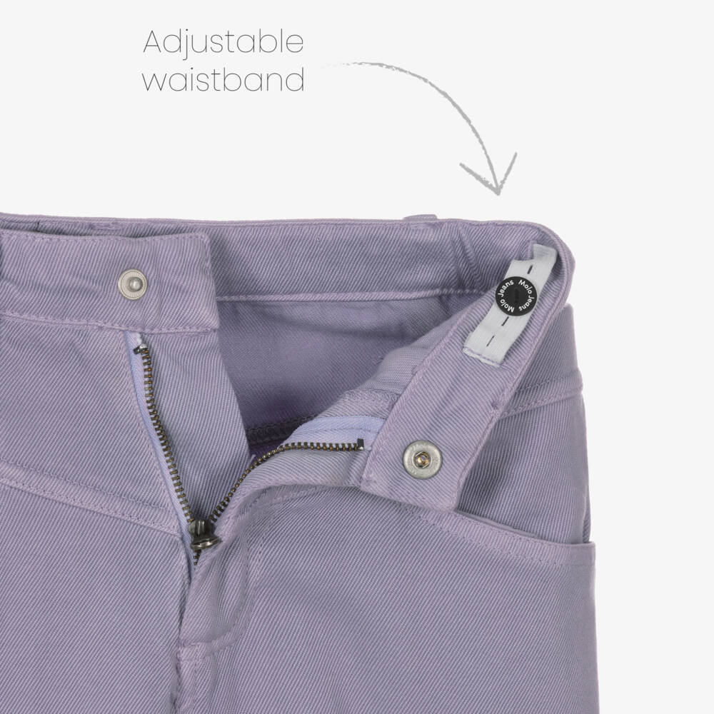 Molo-Брюки свободного кроя лаванда для девочек | Childrensalon Outlet