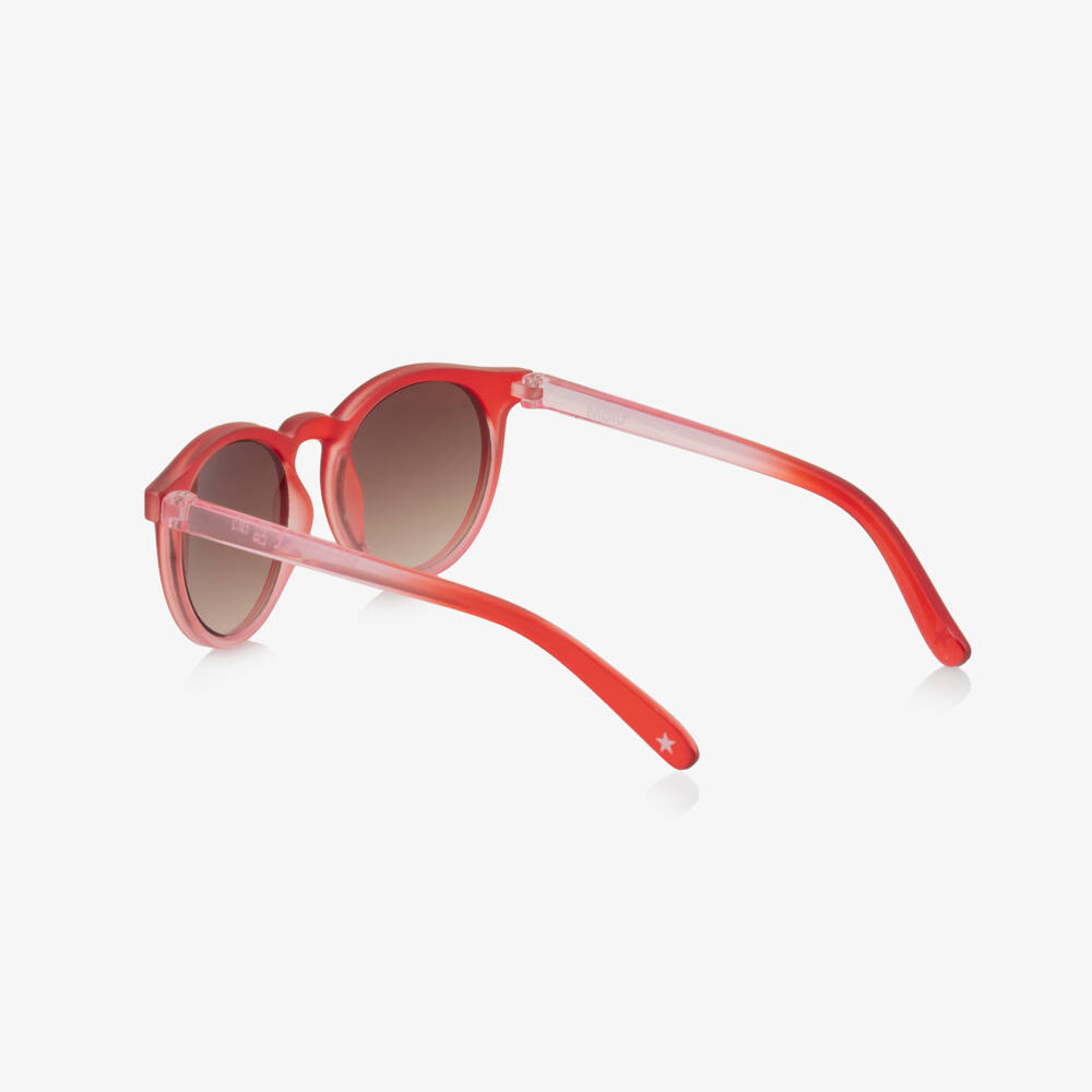 Molo-Girls Red Sunglasses (UVA/UVB) | Childrensalon Outlet