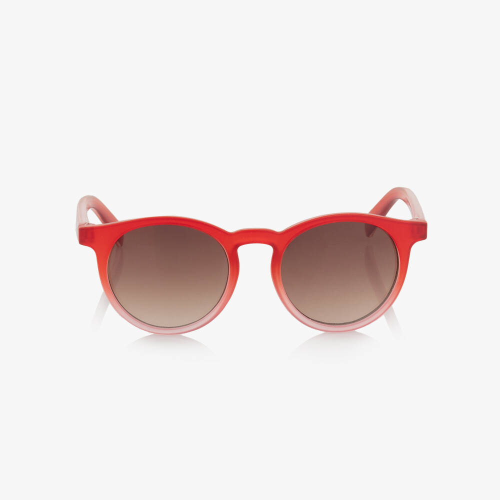 Molo-Girls Red Sunglasses (UVA/UVB) | Childrensalon Outlet