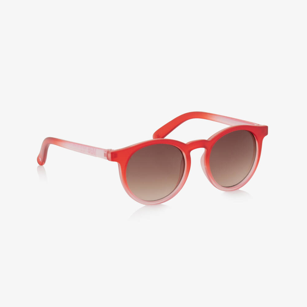 Molo-Girls Red Sunglasses (UVA/UVB) | Childrensalon Outlet