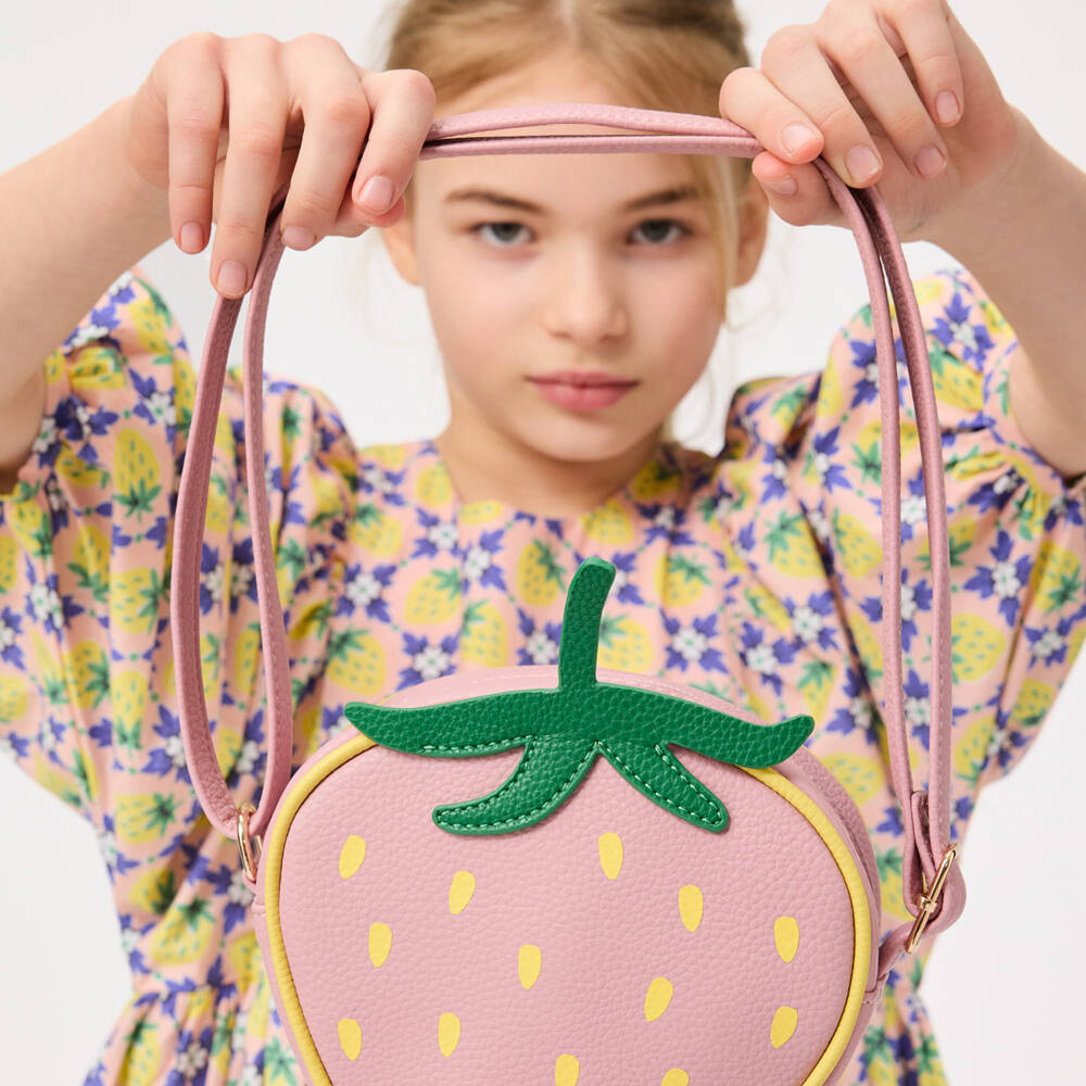 Molo-Girls Rosequartz Berry Purse | Childrensalon Outlet