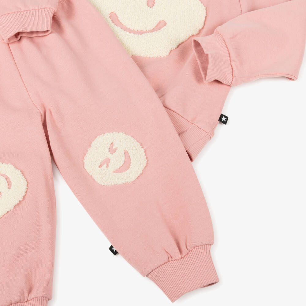 Molo-Girls Rosy Joy Cotton Ensemble | Childrensalon Outlet