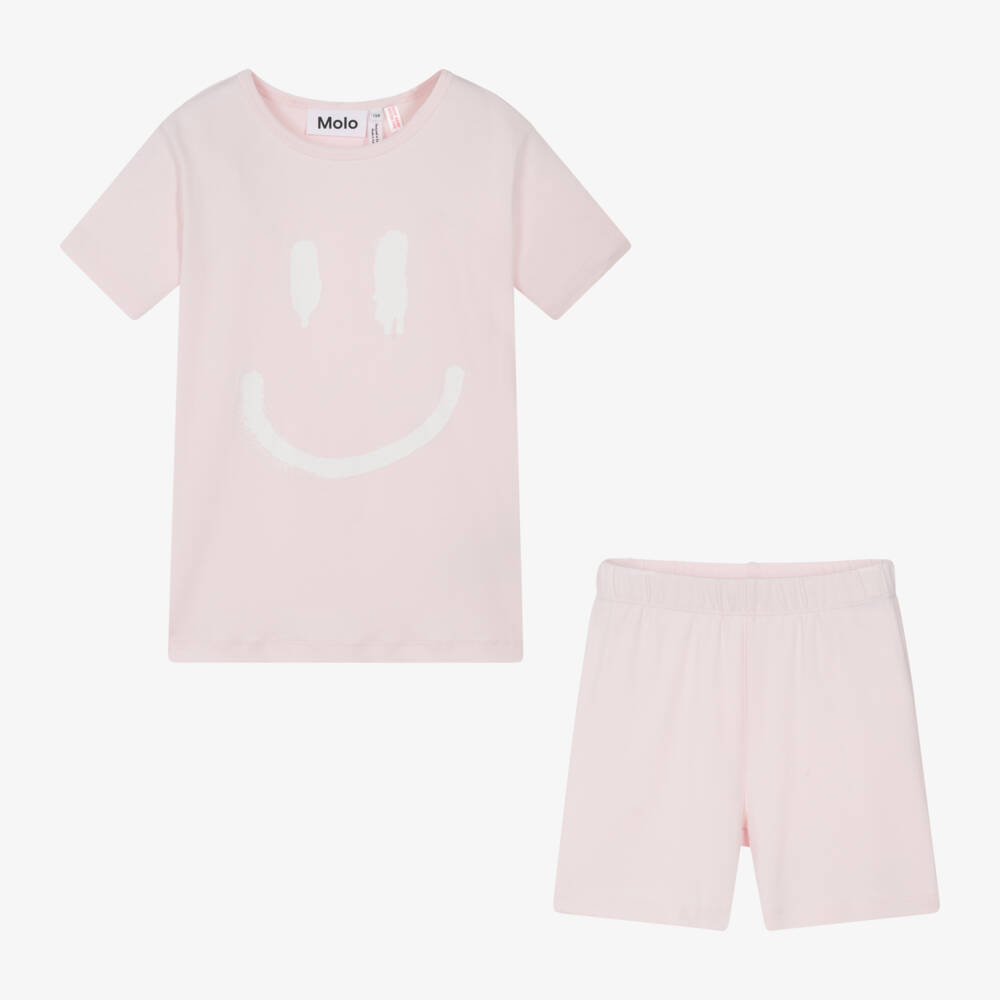 Molo-Girls Rosy Soft Sleepwear Set | Childrensalon Outlet
