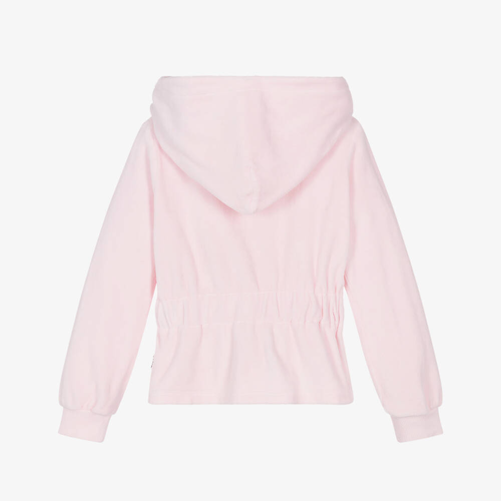 Molo-هودي مخملي ناعم للبنات بسحاب | Childrensalon Outlet