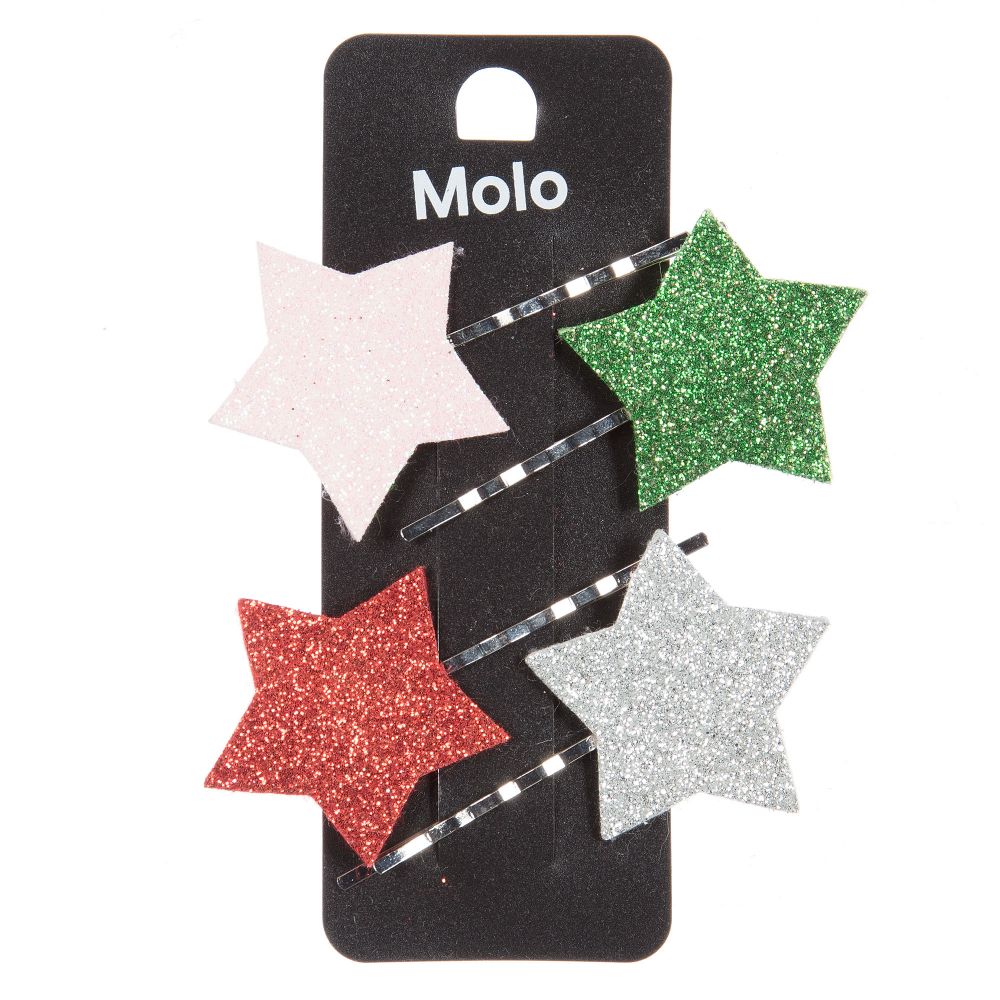 Molo-Girls 'Star' Hair Grips (4 Pack) | Childrensalon Outlet