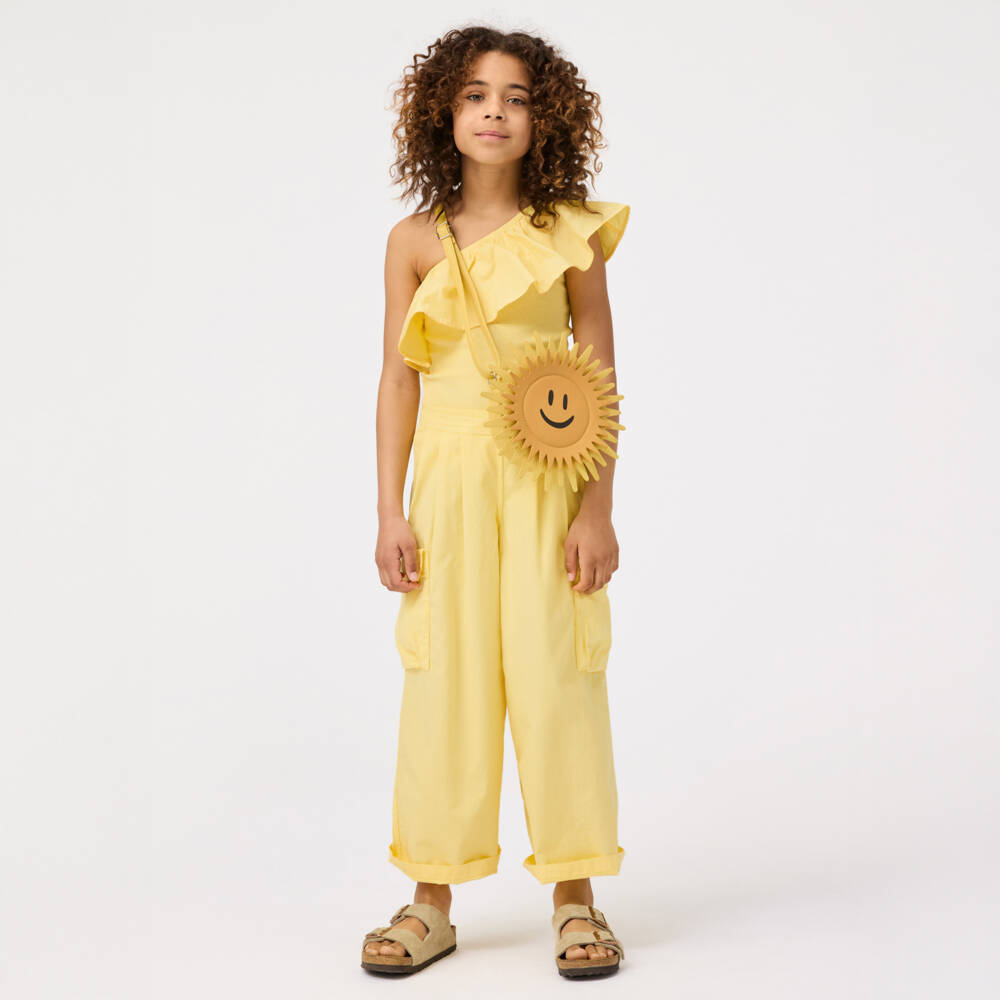 Molo-Girls Sunny Cotton Utility Pants | Childrensalon Outlet