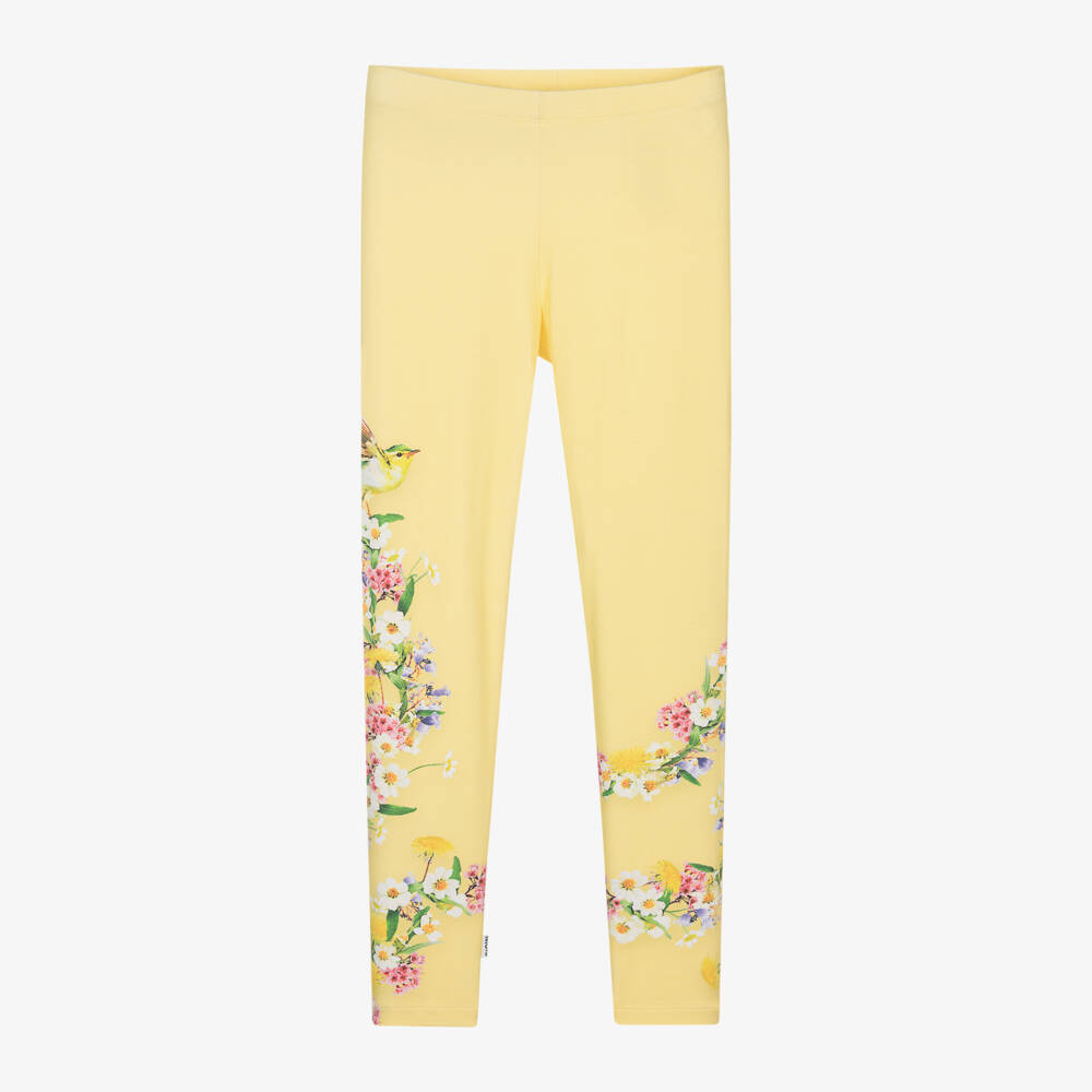Molo-Цветочные колготки солнечного оттенка для девочек | Childrensalon Outlet