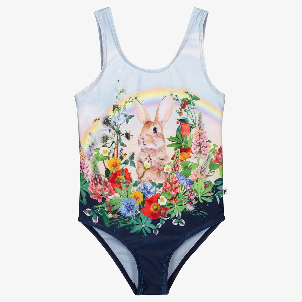 Molo - Girls Swimsuit (UPF 50+) | Childrensalon