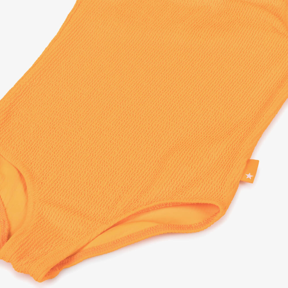 Molo-Купальник асимметричный оранжевый для девочек | Childrensalon Outlet