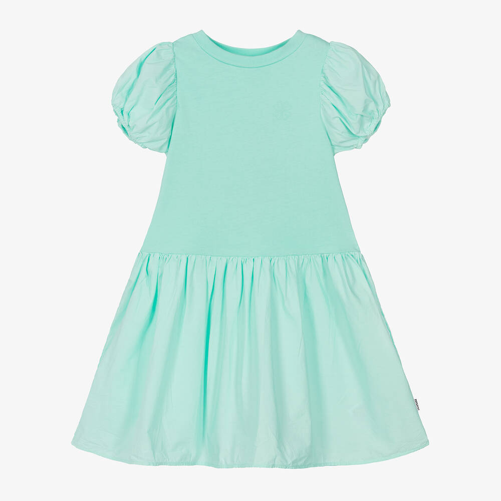 Robe turquoise fille on sale