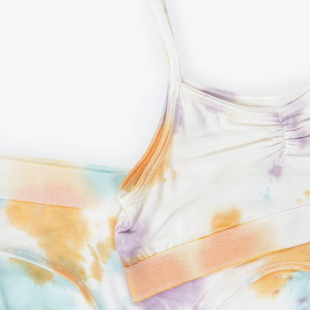Molo-Girls Vibrant Eco Vero Tie-Dye Set | Childrensalon Outlet