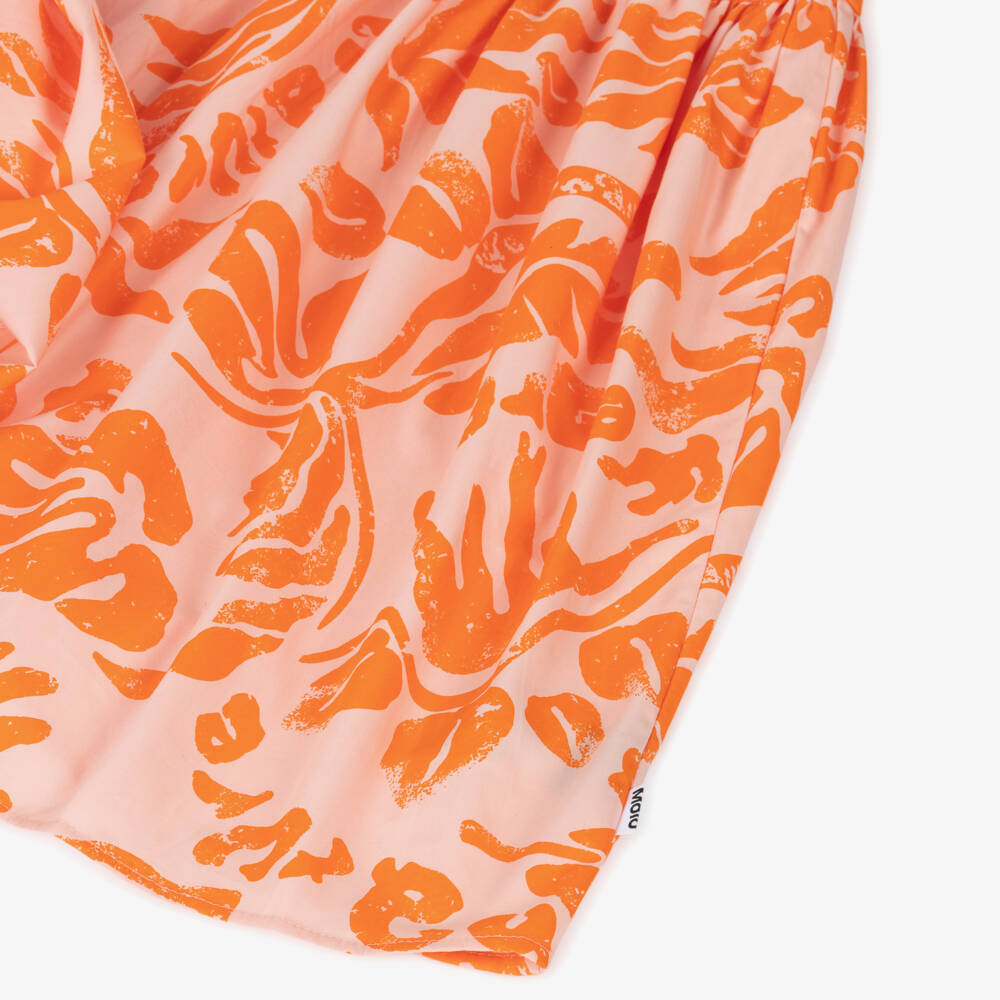 Molo-فستان أورجانيك بأوراق زاهية للبنات | Childrensalon Outlet