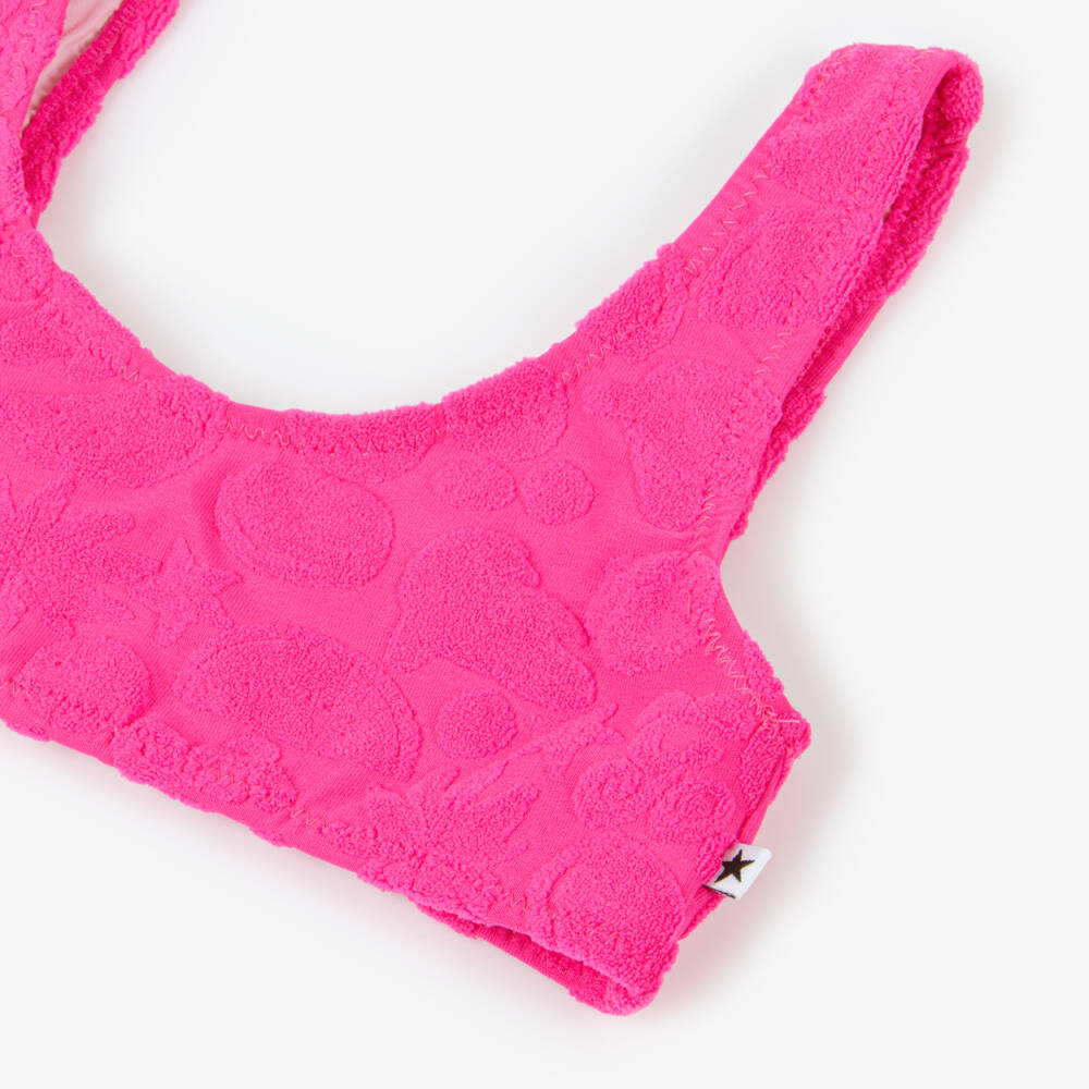 Molo-Girls Vibrant Pink Fruit Bikini | Childrensalon Outlet