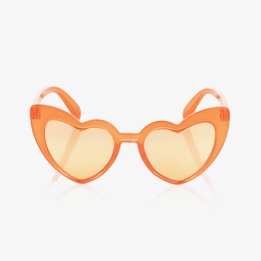 Molo-Girls Vibrant Sunrise Heart Shades | Childrensalon Outlet