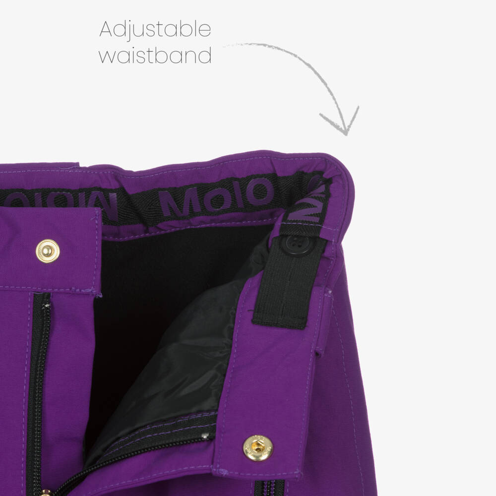 Molo-Girls Violet Winter Ski Pants | Childrensalon Outlet