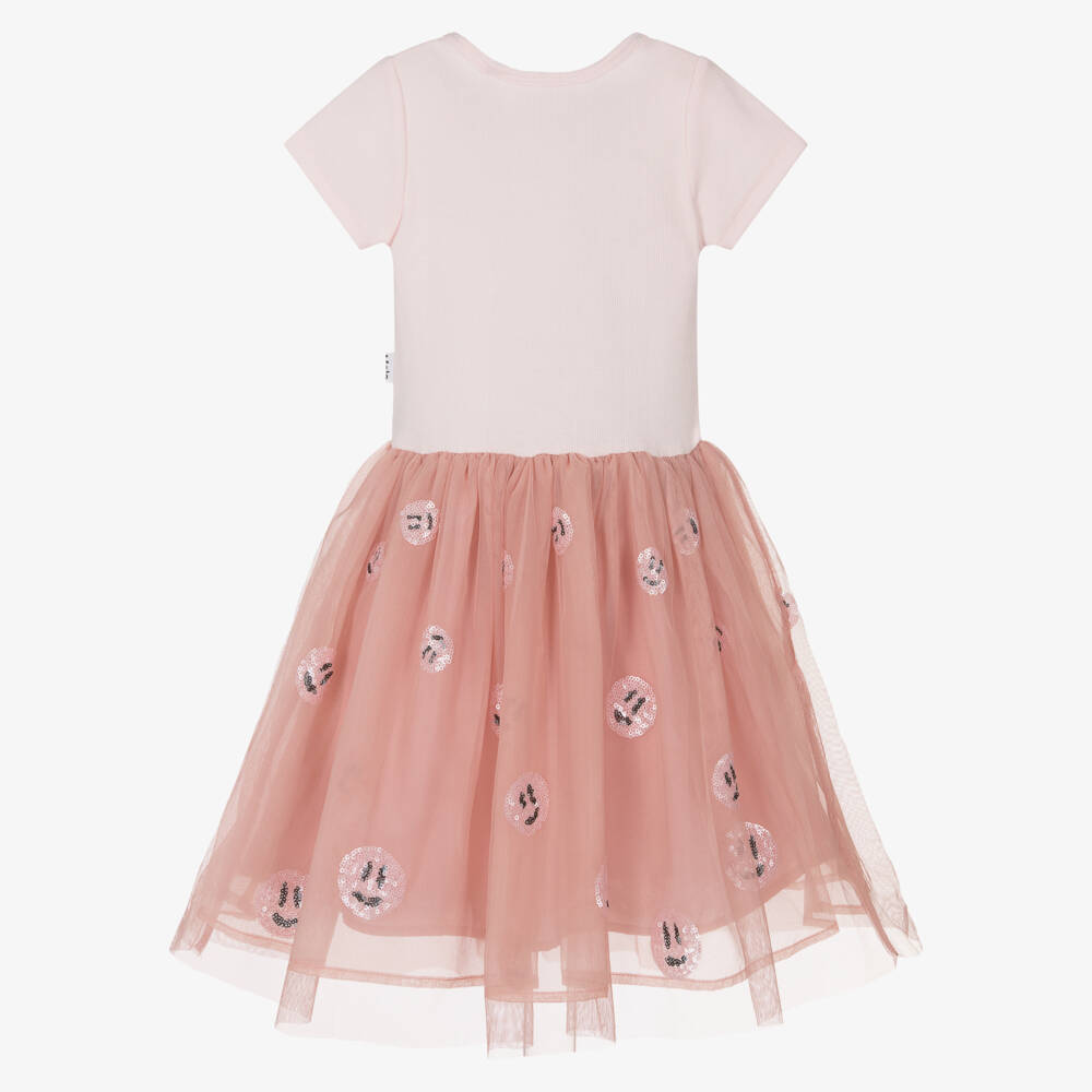 Molo-فستان تول وردي ساحر للبنات | Childrensalon Outlet