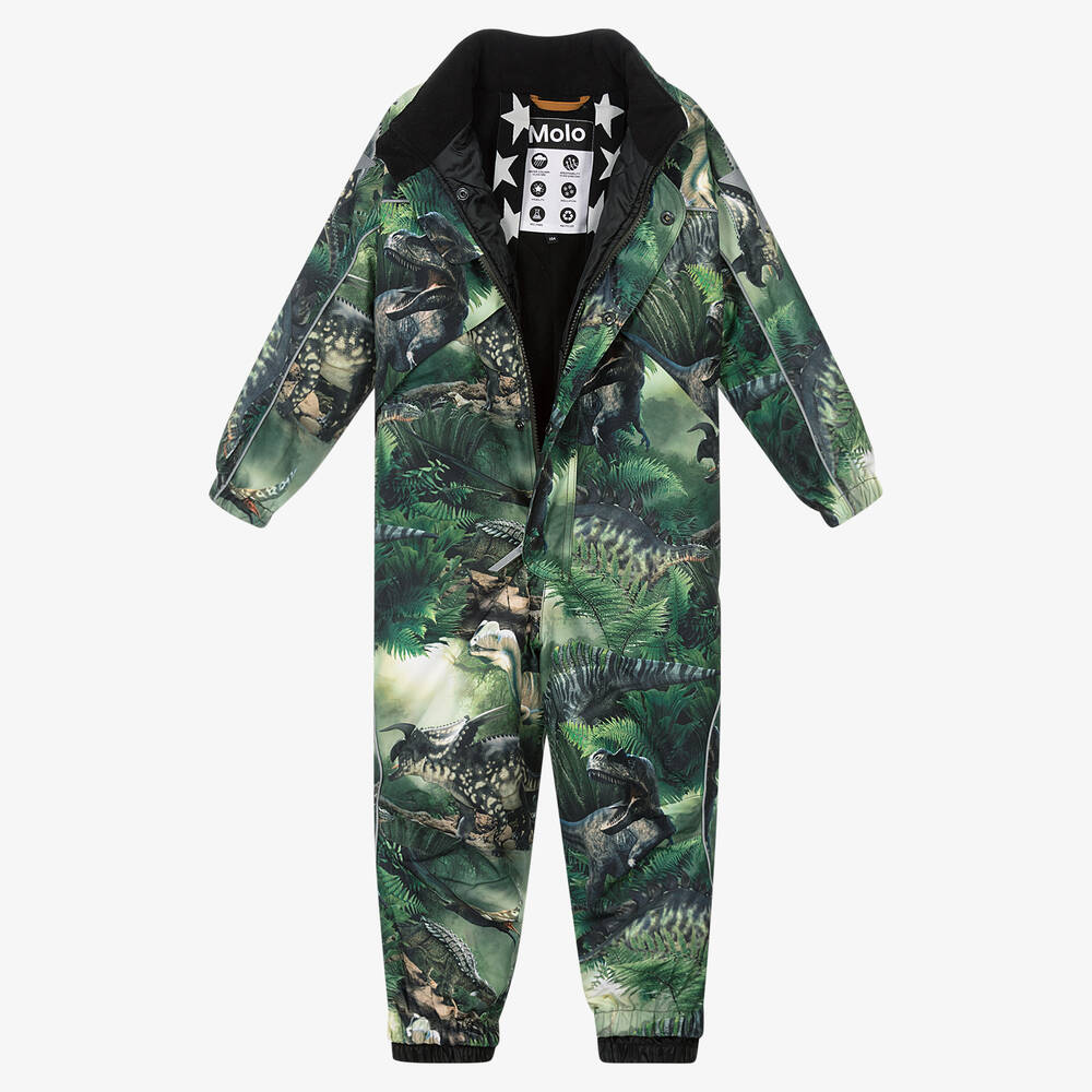 مولو-أوفرول شتوي لون أخضر للأولاد | Childrensalon Outlet