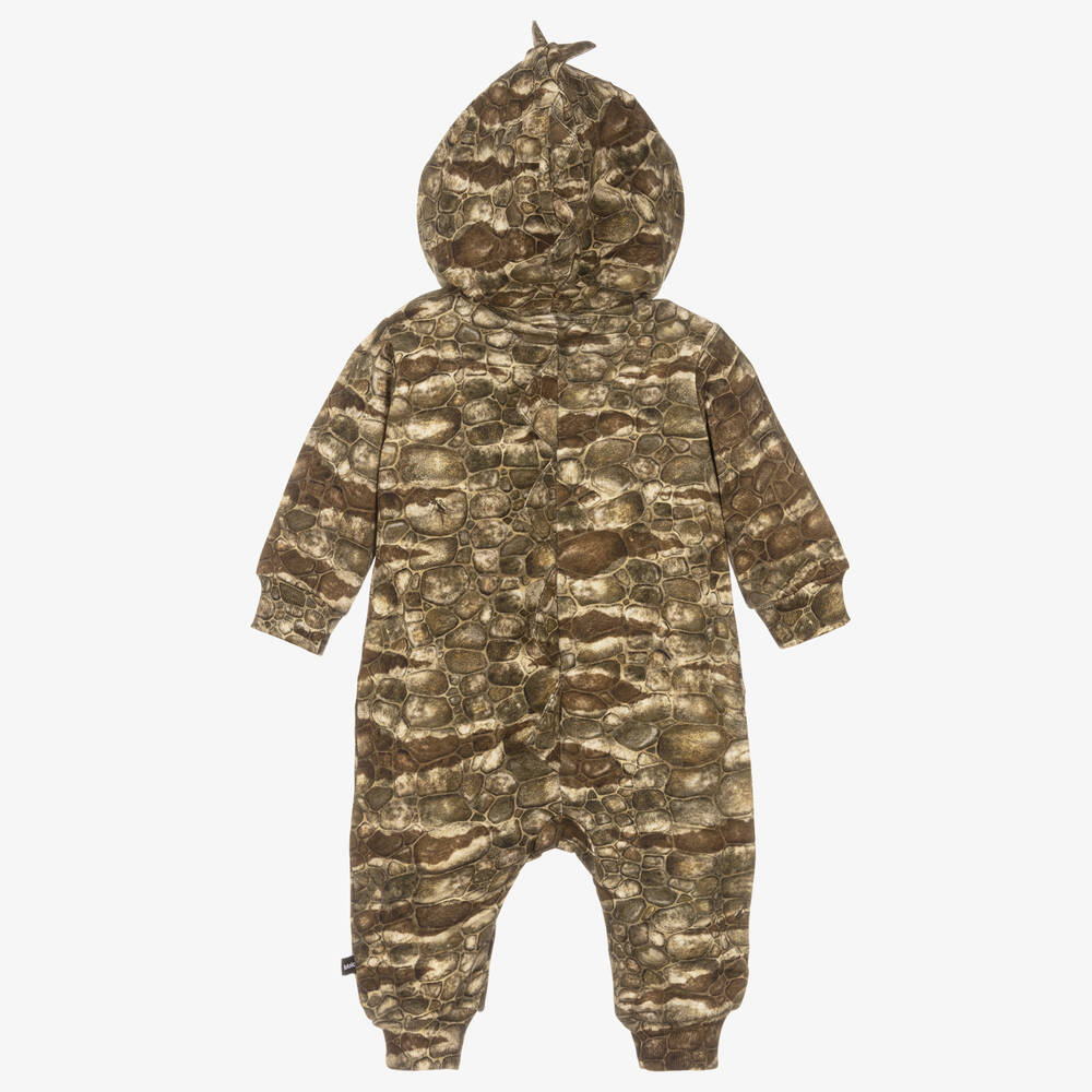 Molo-Зеленый ромпер «Динозавр» для малышей | Childrensalon Outlet