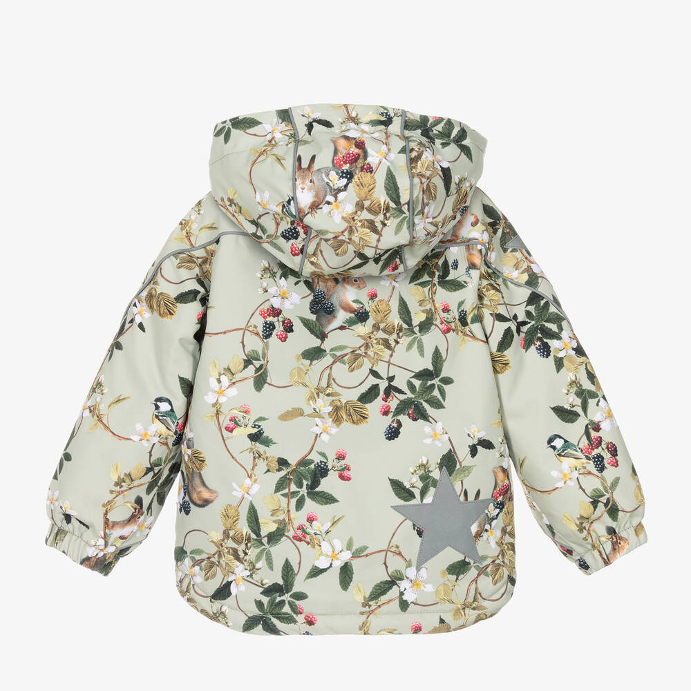 مولو-جاكيت للتزلج بسحاب لون أخضر للبنات | Childrensalon Outlet