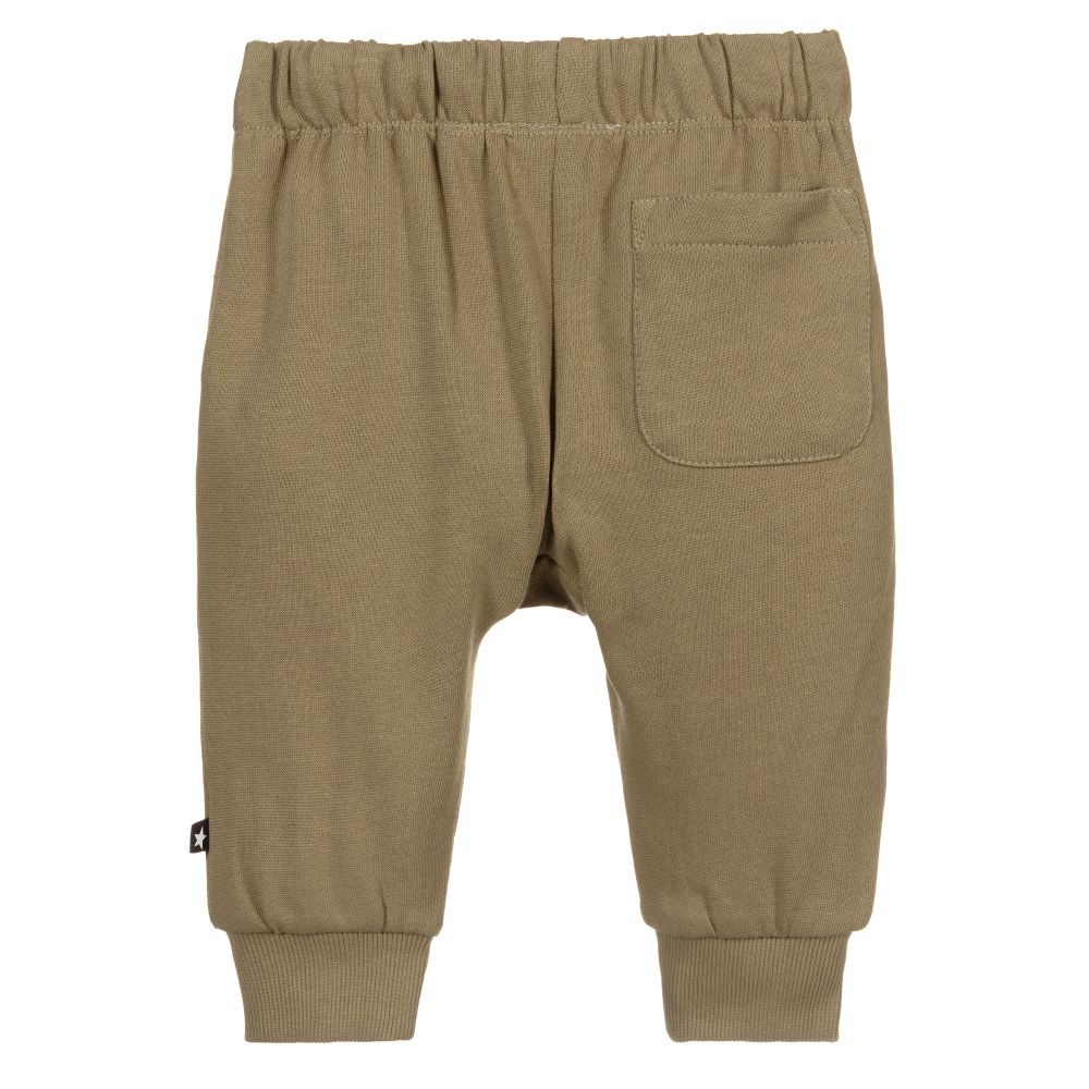 Molo-Зеленые спортивные брюки из органического хлопка | Childrensalon Outlet