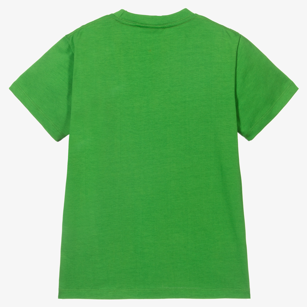 Molo-Green Organic Cotton T-Shirt | Childrensalon Outlet
