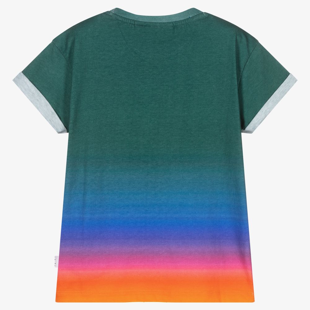 Molo-Green Organic Cotton T-Shirt | Childrensalon Outlet