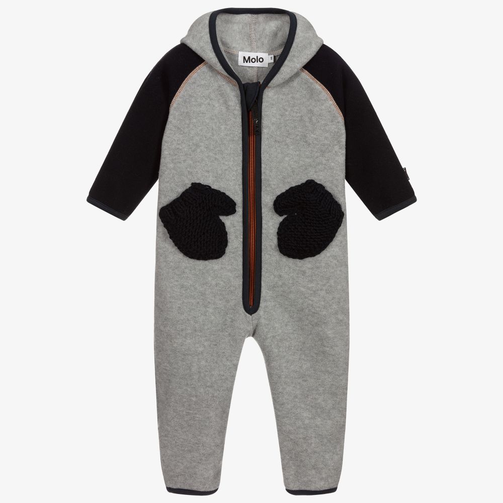 Fleece pramsuit boy shop