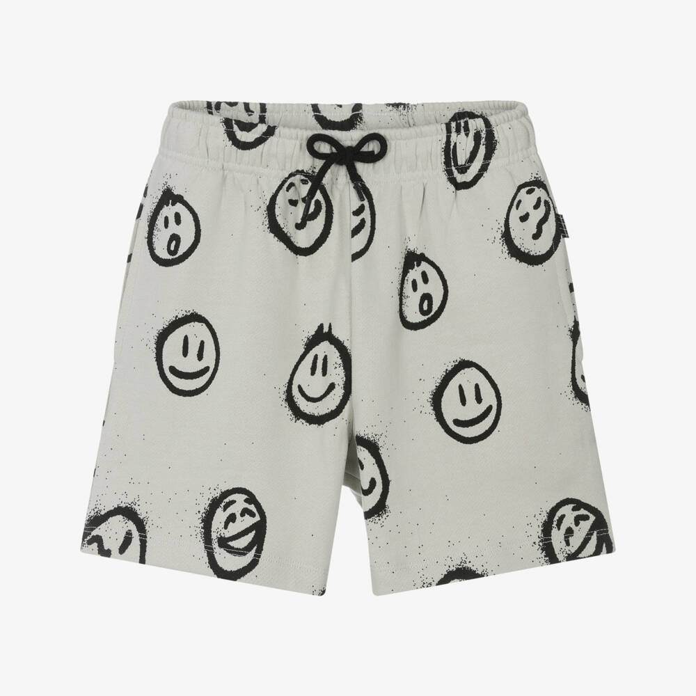 Molo-Шорты серые с улыбкой для мальчиков | Childrensalon Outlet