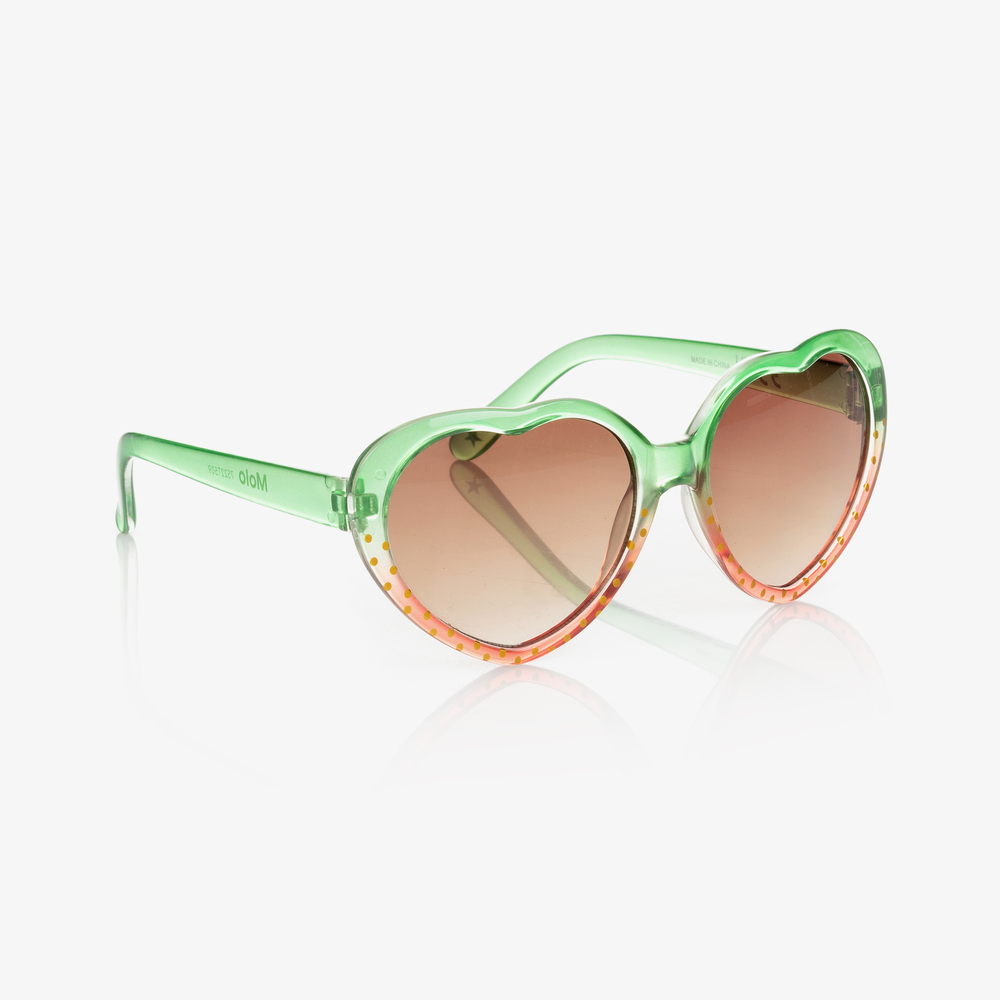 Molo - نظارات شمسية بطبعة ملونة للبنات (UVA/UVB) | Childrensalon