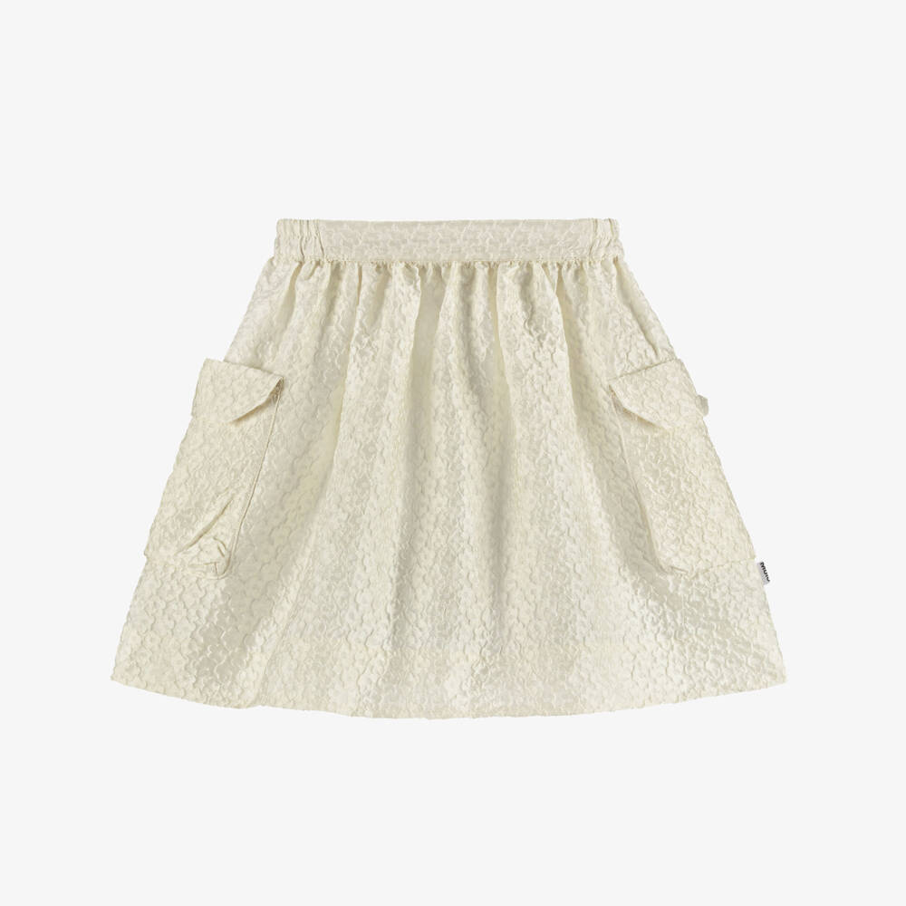 Molo-Ivory Long Skirt | Childrensalon Outlet