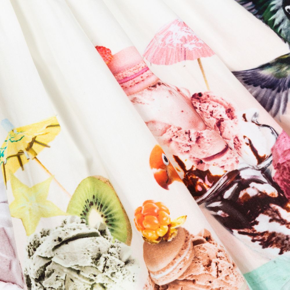 Molo-Кремовая юбка из органического хлопка | Childrensalon Outlet