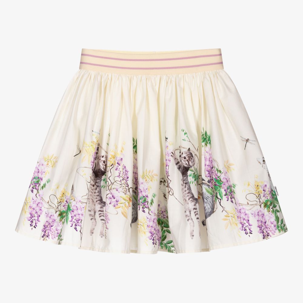 Molo - Кремовая юбка из органического хлопка | Childrensalon