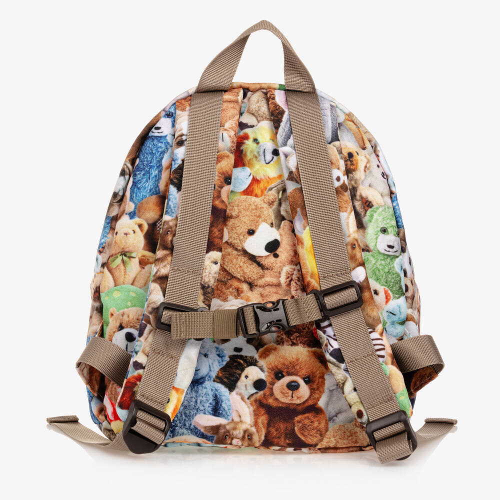 Molo-Junior Boys Teddy Pattern Backpack | Childrensalon Outlet