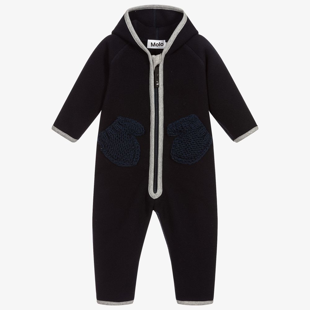 Molo Combi pilote bleue en polaire Childrensalon Outlet
