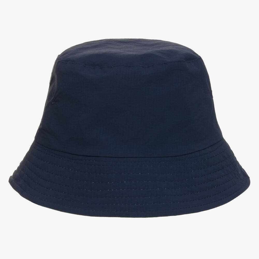Molo-Navy Blue Sun Hat (UPF50+) | Childrensalon Outlet