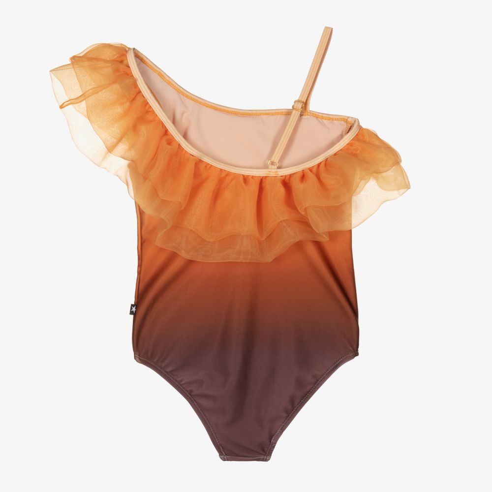 Molo-Orange Swimsuit (UPF 50+) | Childrensalon Outlet