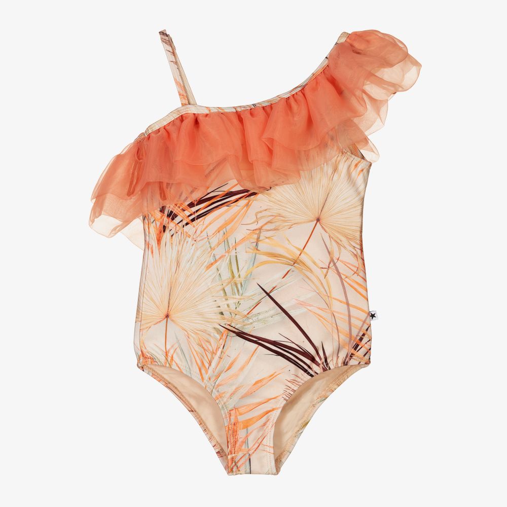 Molo - Orange Swimsuit (UPF 50+) | Childrensalon