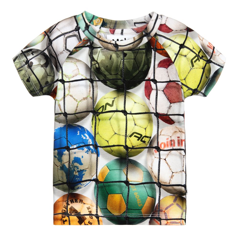 Molo - Organic Cotton Baby T-Shirt | Childrensalon