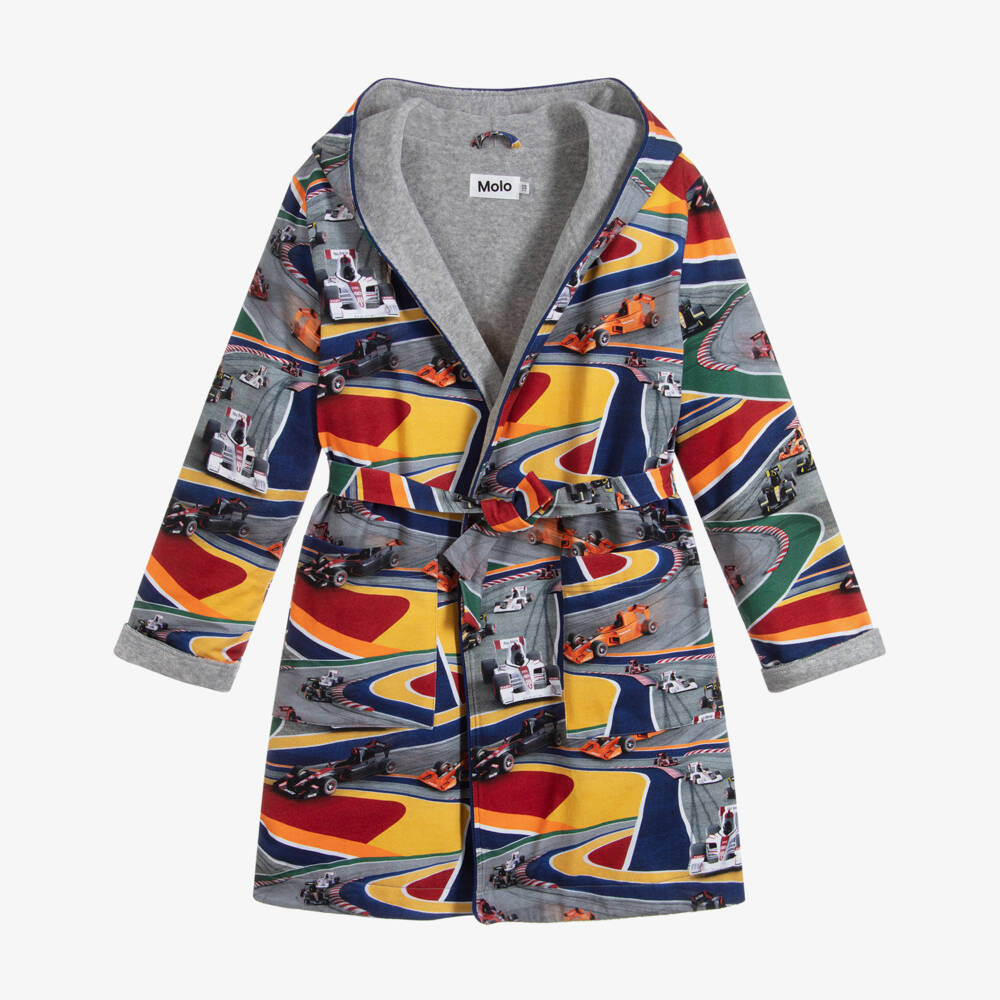 Molo-Organic Cotton Bathrobe | Childrensalon Outlet