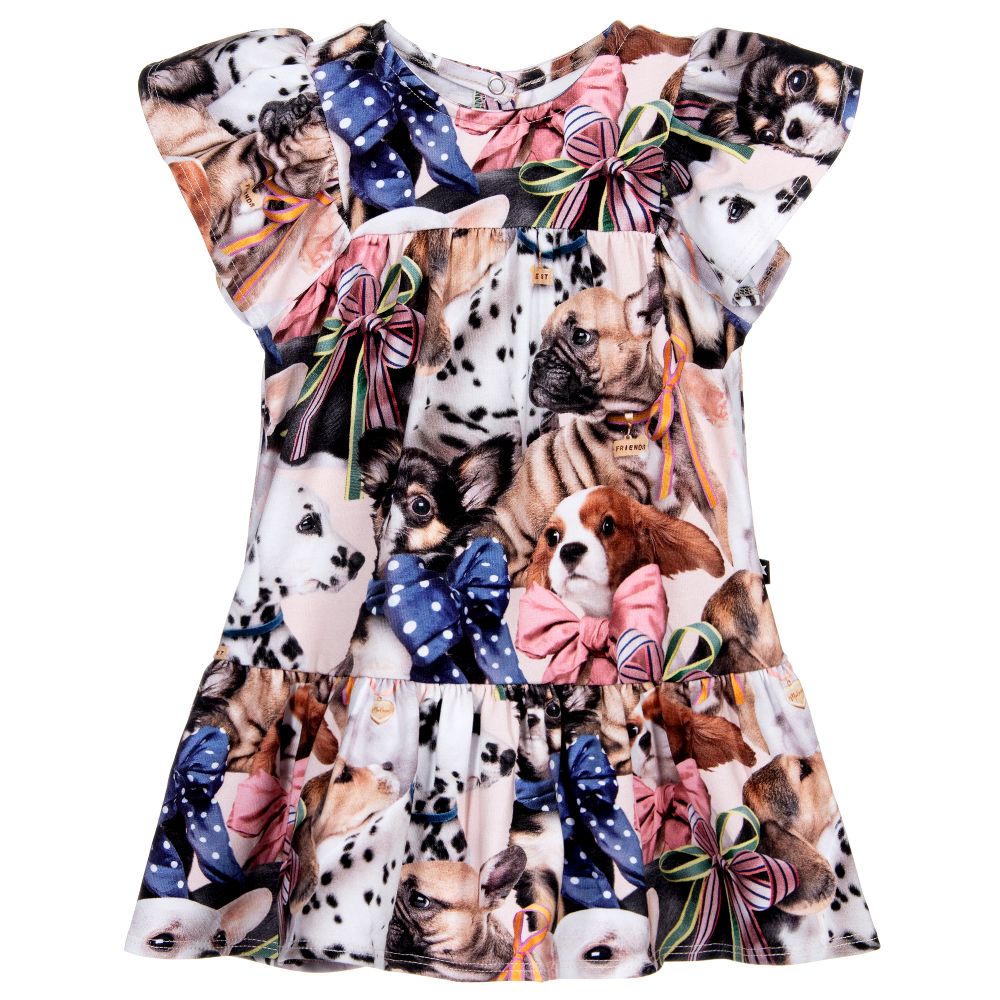 Molo - Organic Cotton Jersey Dress | Childrensalon